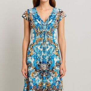 OneWorld Kaleidoscope Print Dress‎